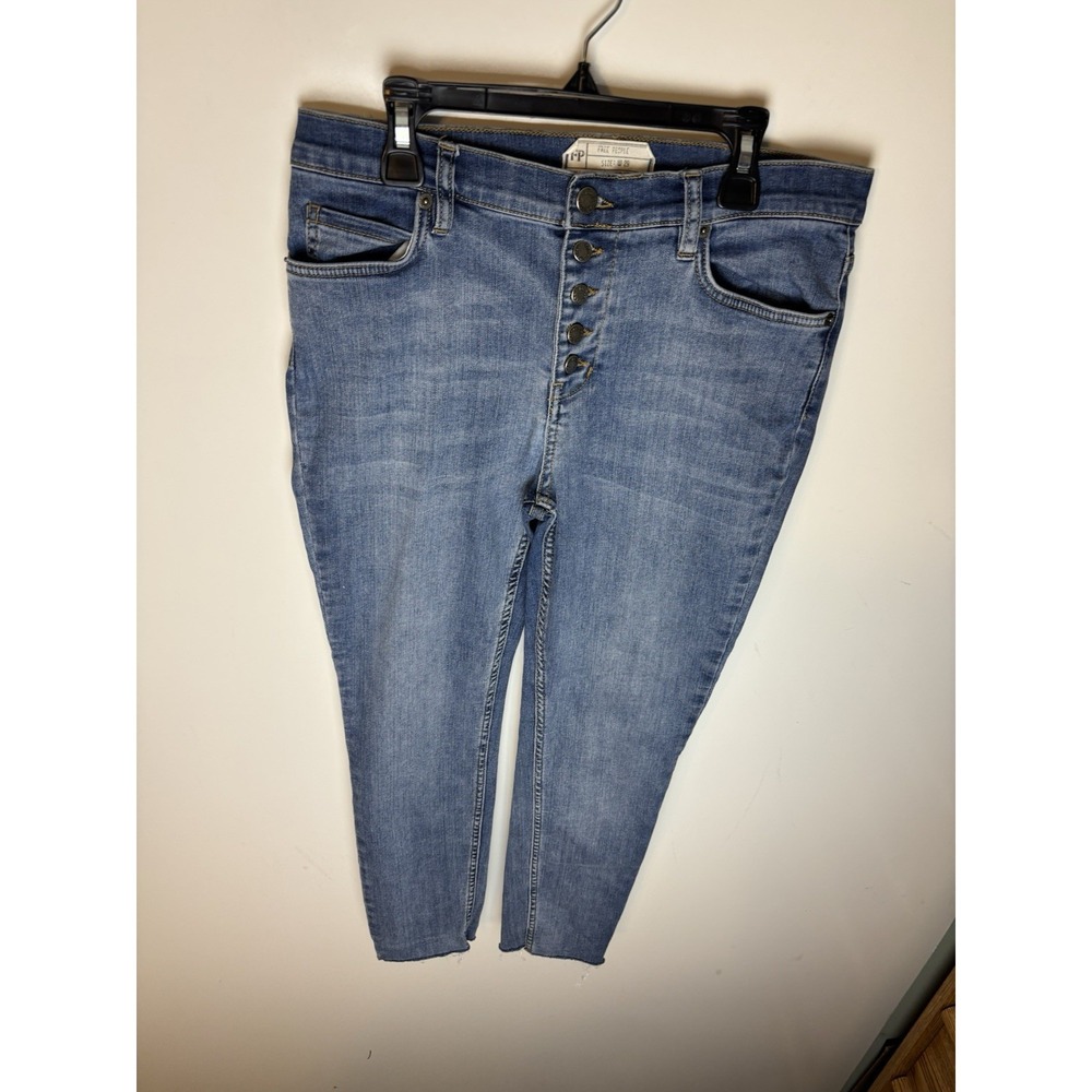 Free People Denim Womens Size 29 Jeans Button Fly